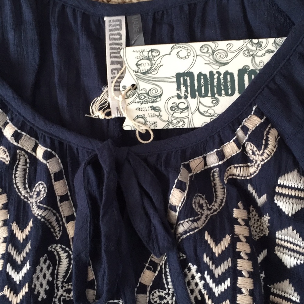 Monoreno Peasant Blouse/Tunic